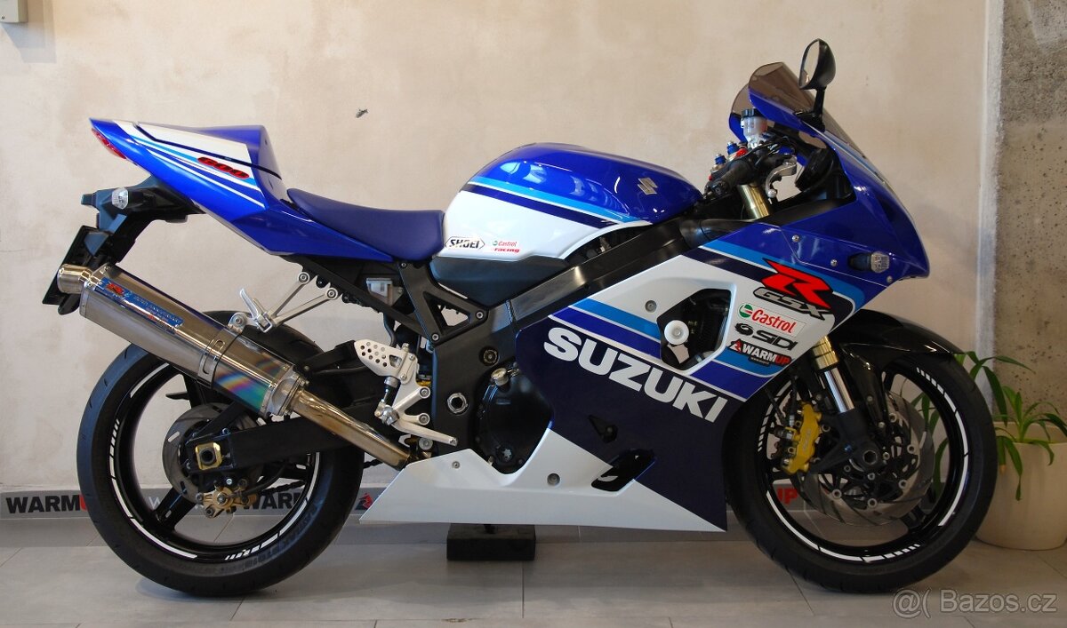Suzuki GSX-R 600 20th ANNIVERSARY - krásný stav