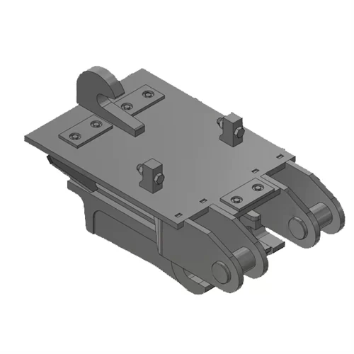 Adapter z uchycení S1 na S60 , kolesové pasove rypadlo Volvo