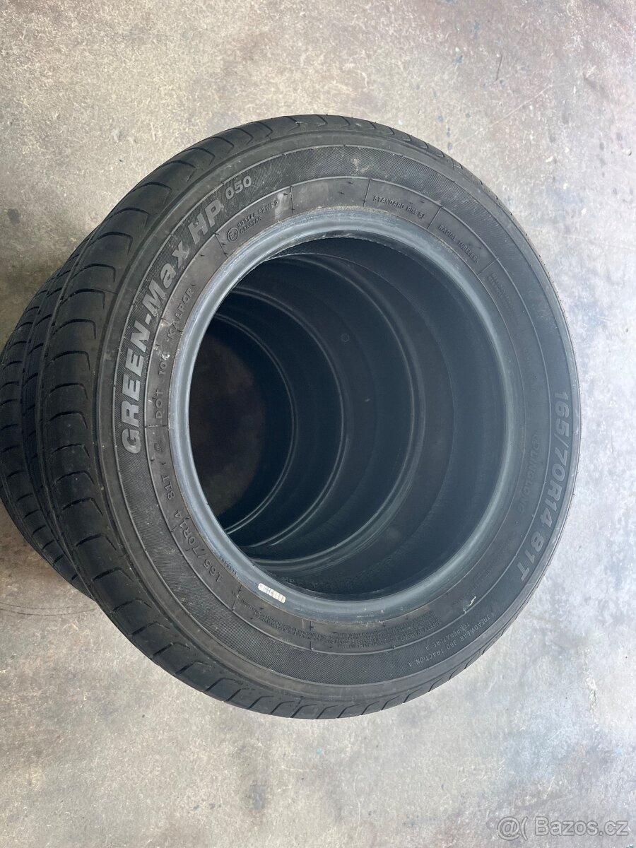 Pneu letní 165/70 R14