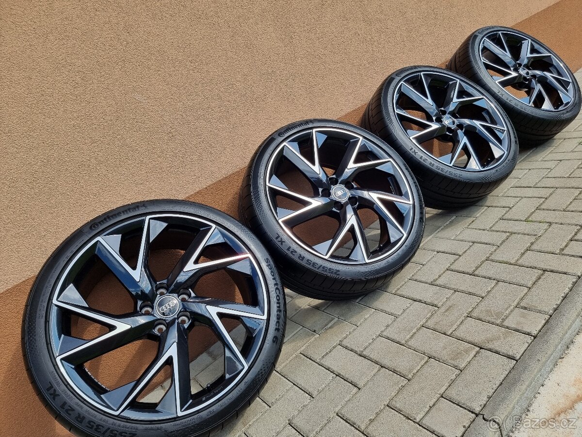 21″ 5×112 AUDI Q3 / RSQ3 + 255/35R21 CONTINENTAL letné 6-7mm