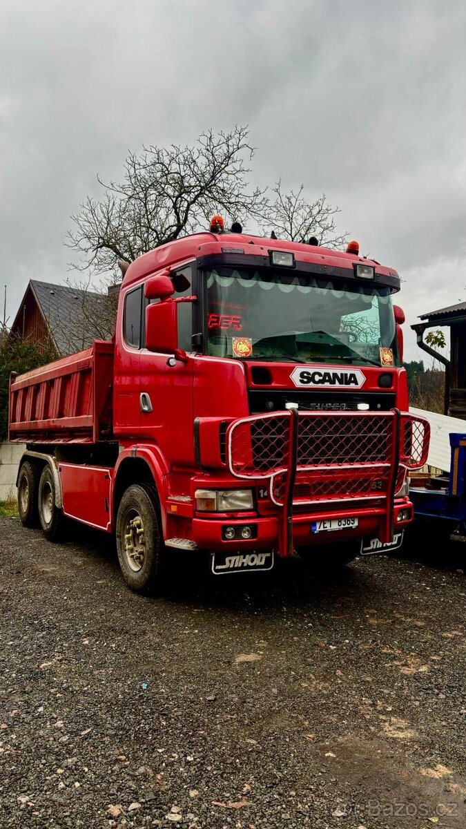 Scania 144g 530 V8 bordmatic retarder