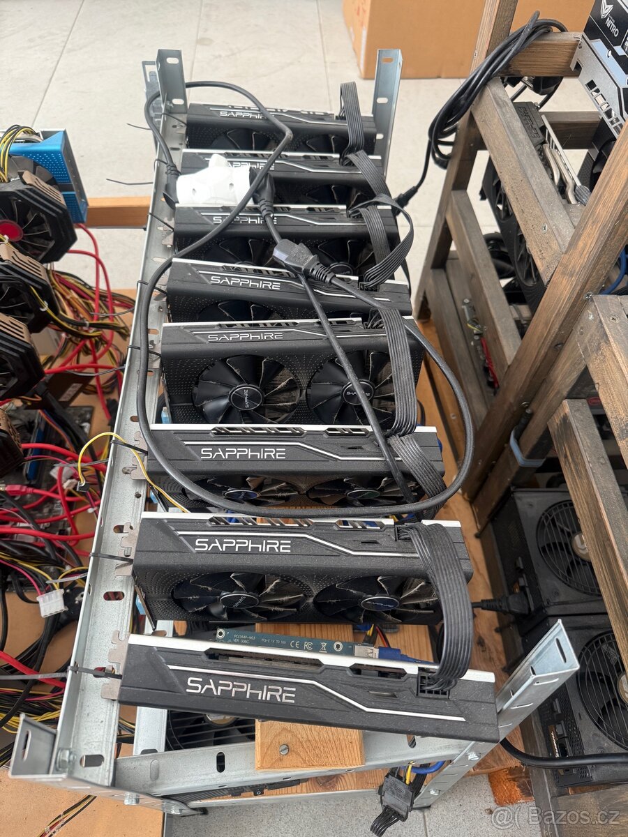 Grafické karty Mining rig