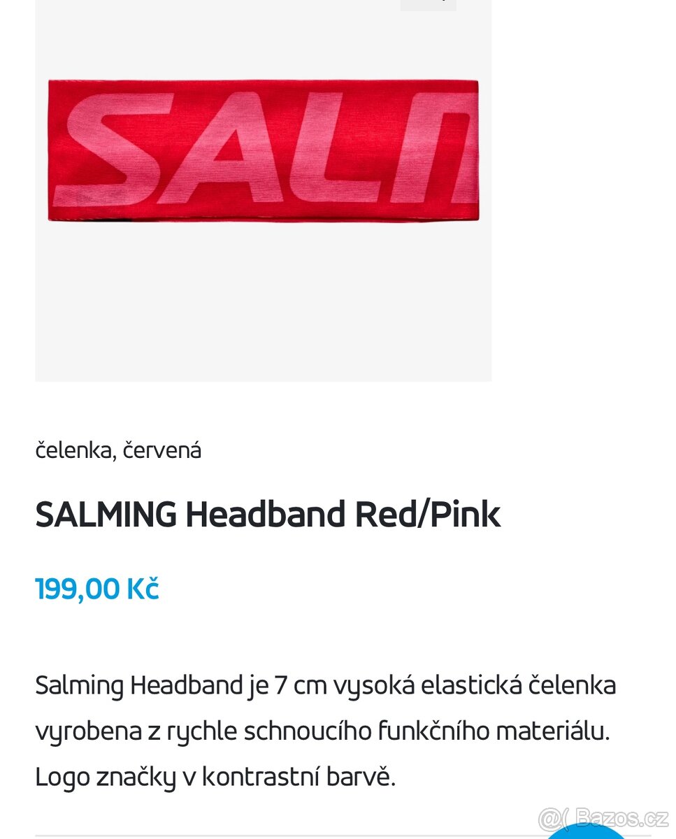 Nová čelenka Salming
