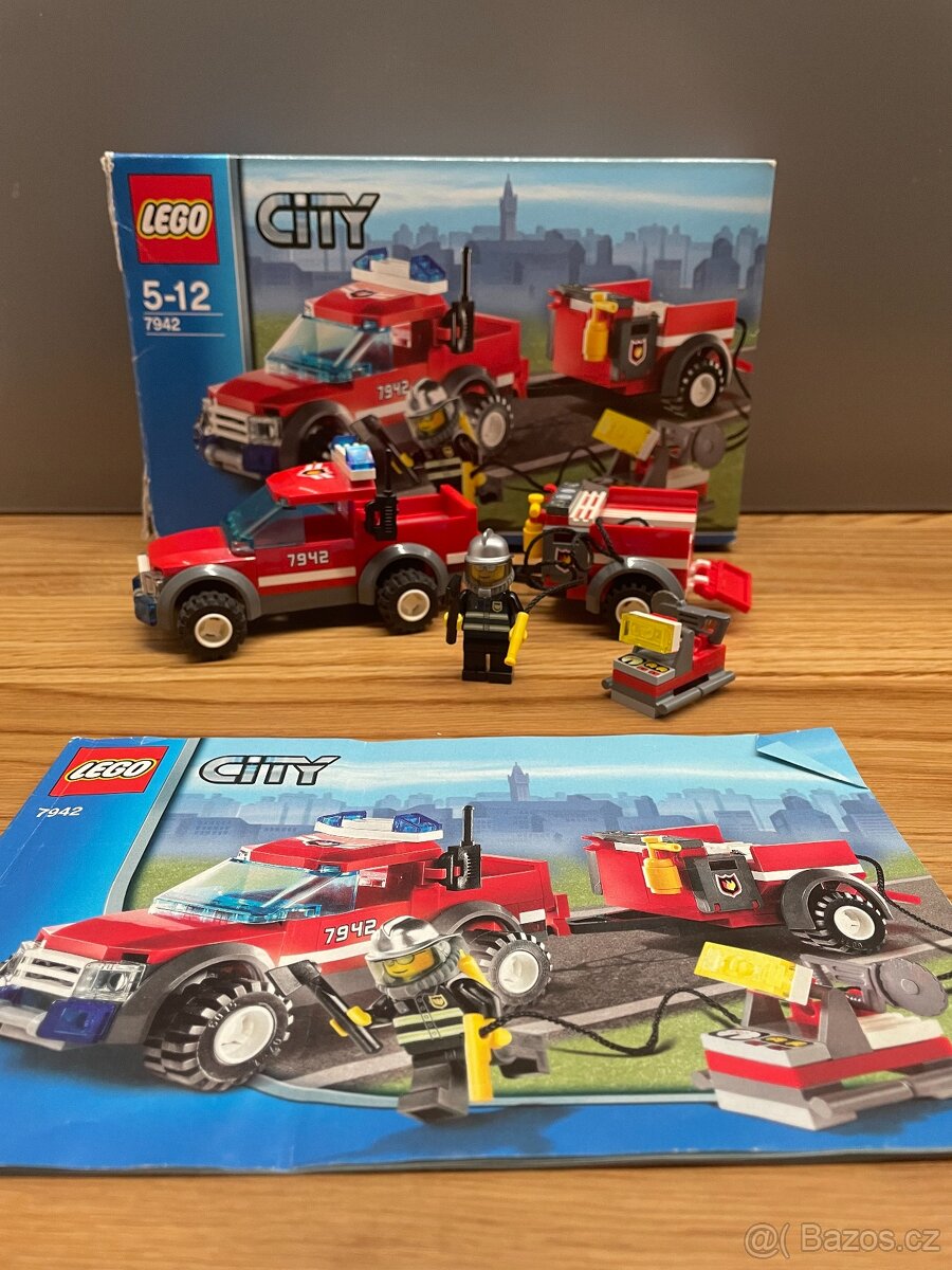 LEGO 7942 – Off-Road Fire Rescue (City) – kompletní set