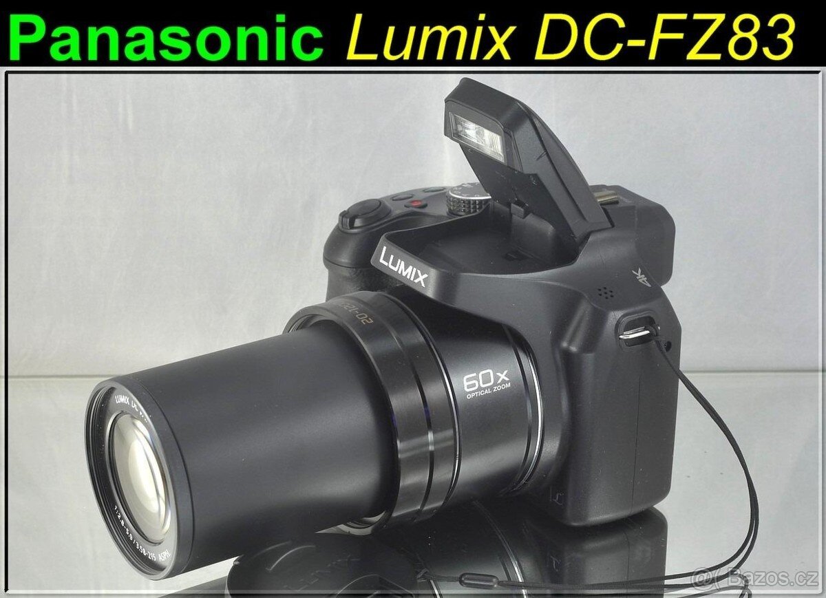 Panasonic Lumix DMC-FZ 83 60x O.Zoom4KWIFIBAG