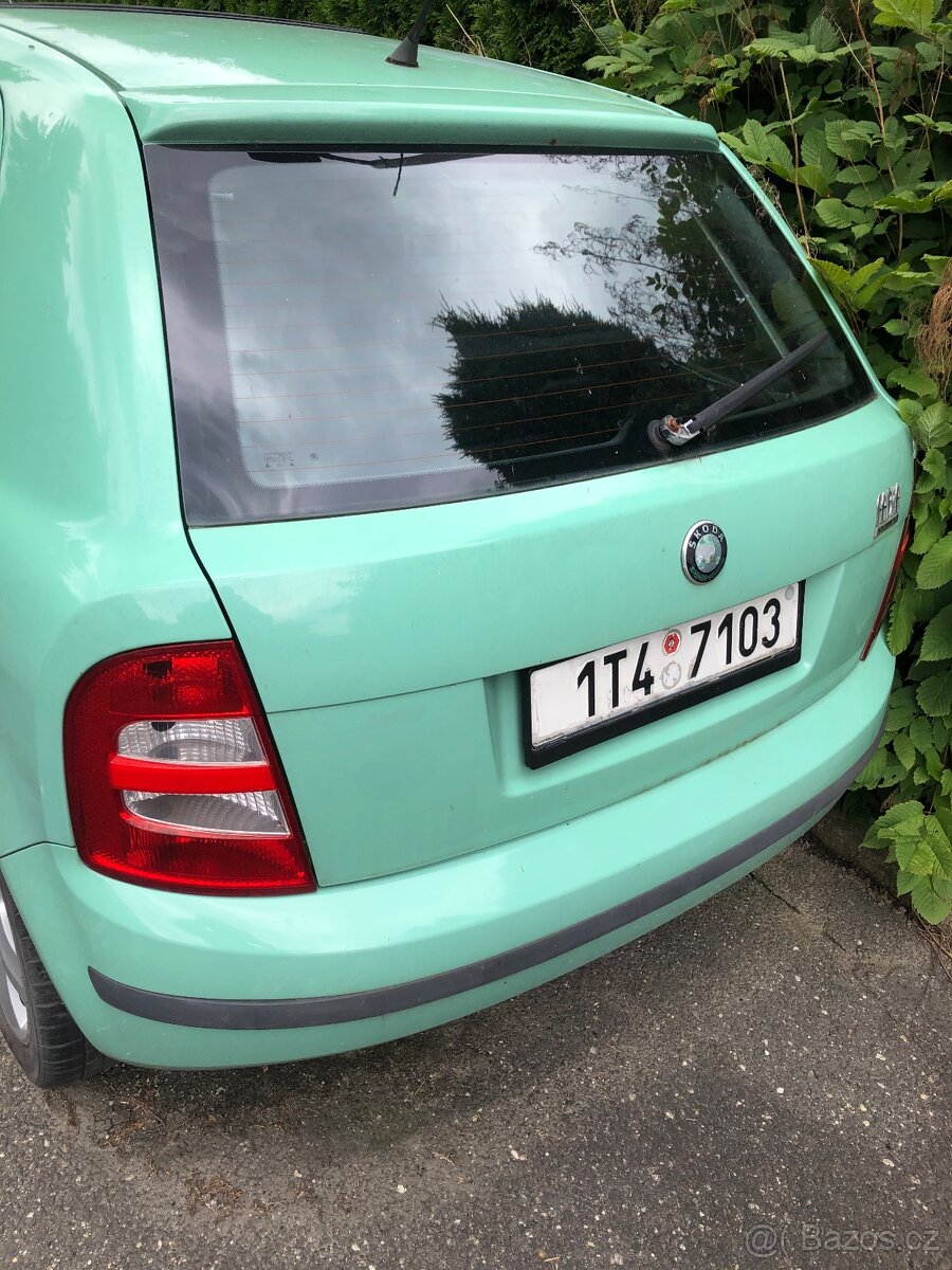 Páté dveře fabia 1