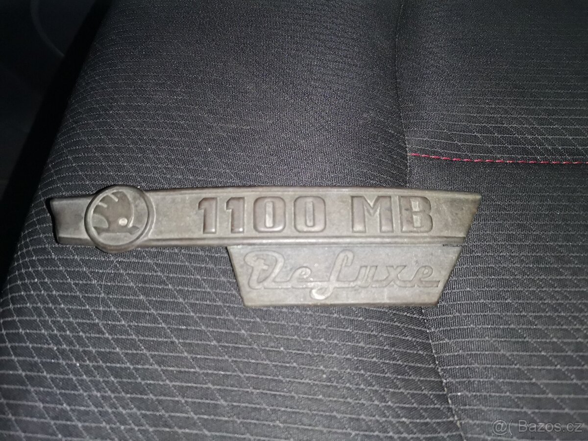 Znak Škoda 1100 MB Deluxe