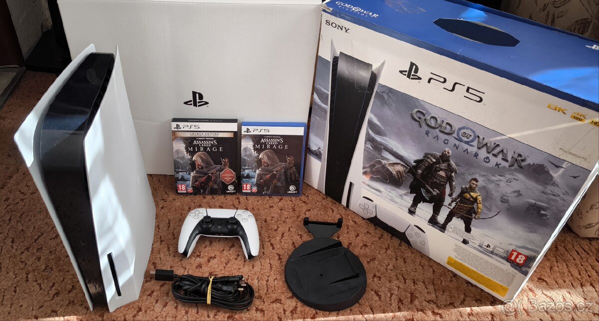 PLAYSTATION 5 S MECHANIKOU A HRA ASSASSIN'S MIRAGE
