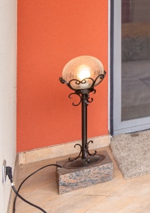 Prodam zahradni svetlo s mramorem