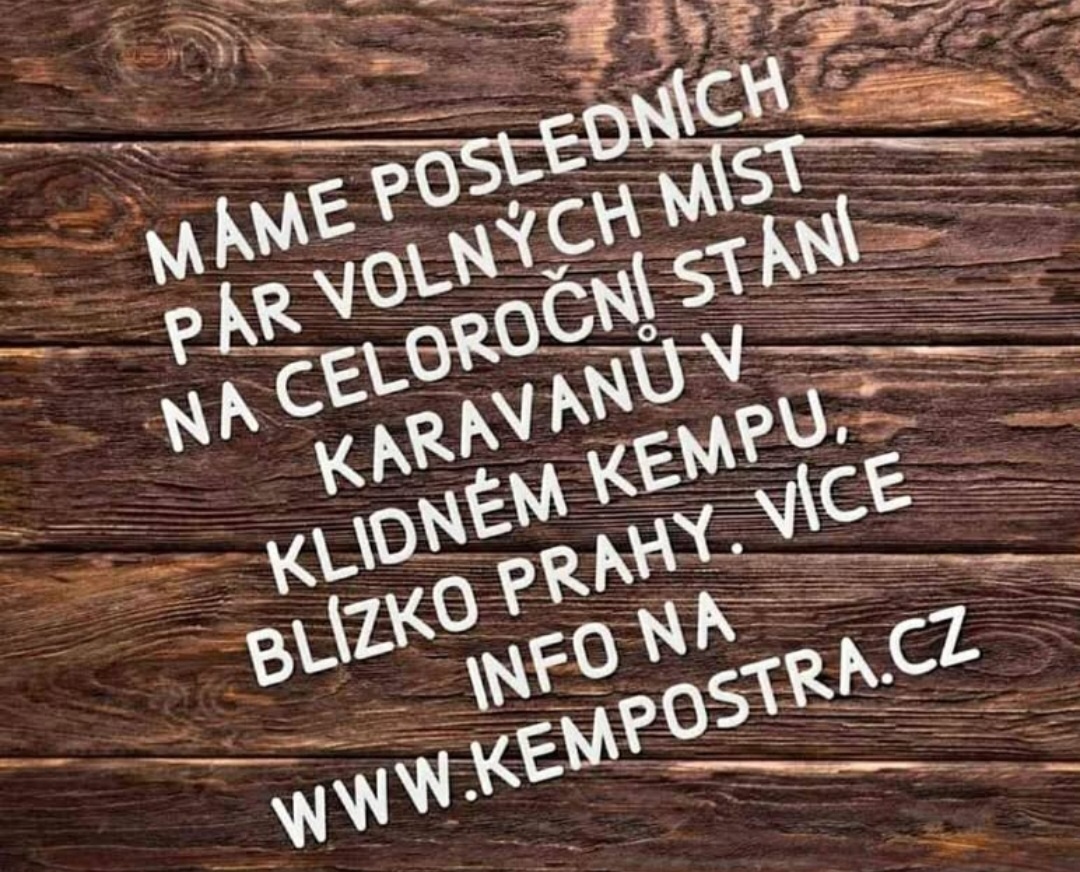 Kemp Ostrá pronájem míst pro karavany