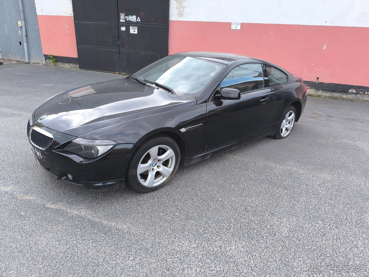 Bmw  e63 630i 190kw veškeré nd