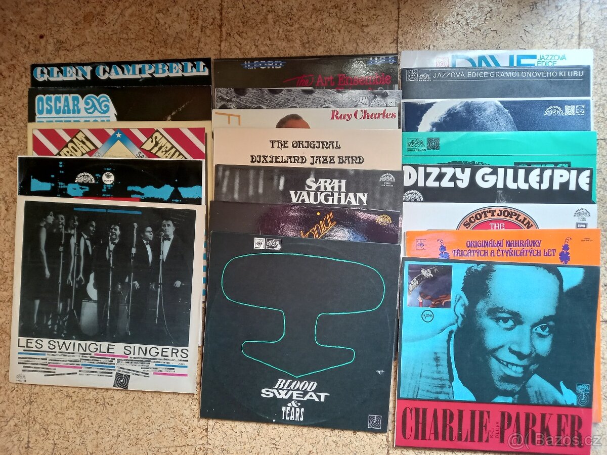 20 LP (Ray Charles, Les Swingle Singers, Haley, Peterson..)