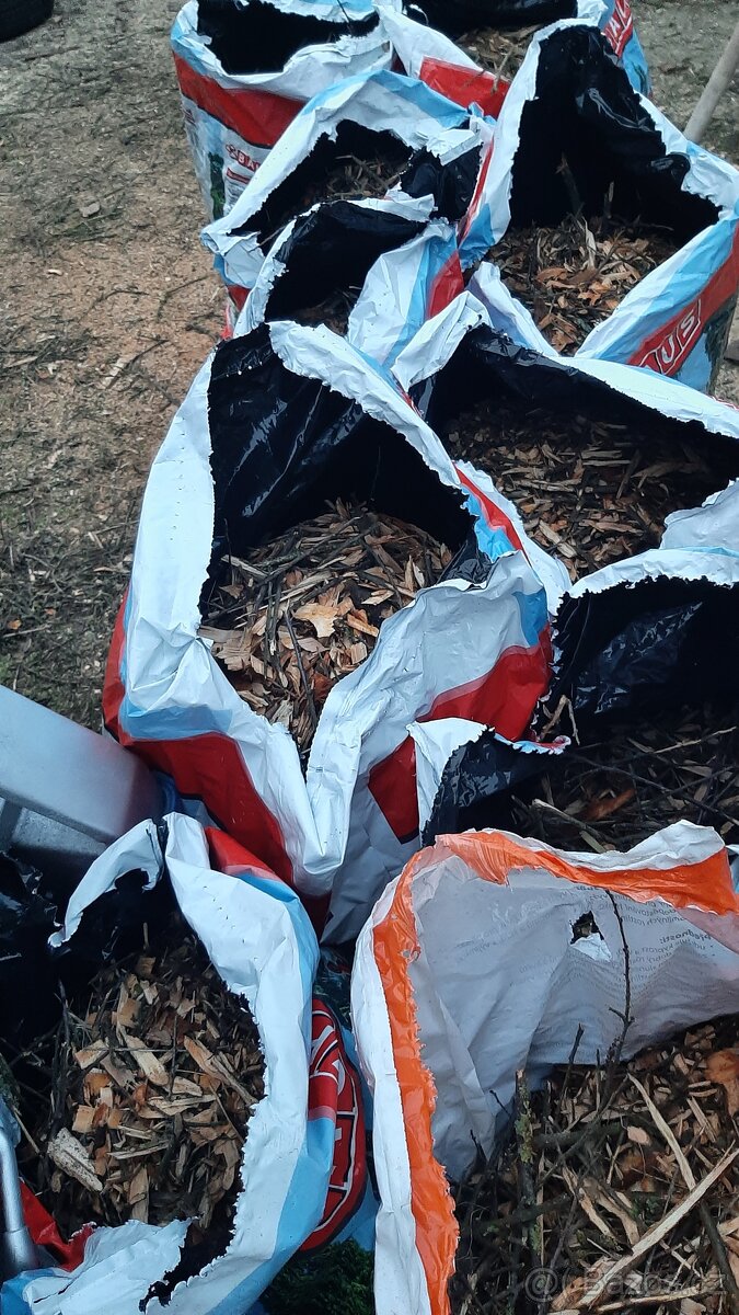 Trnková štěpka – 70 l pytle