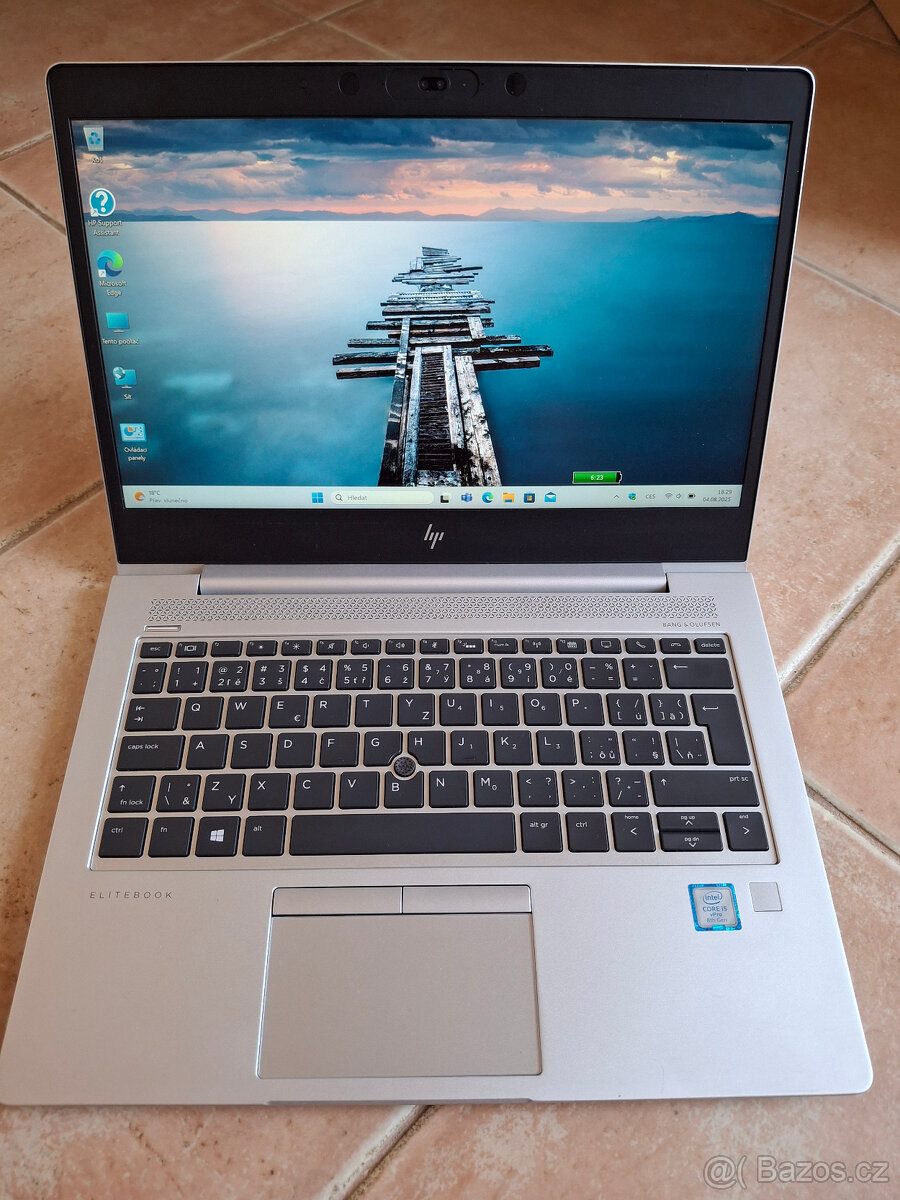 HP EliteBook 830 G5, i5-8350U, 8GB RAM, 256GB NVMe, dock