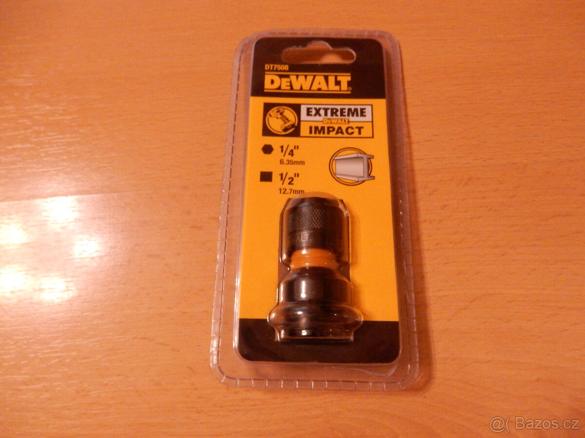 Prodám tvrzené adaptéry do utahováku Dewalt,Milwaukee atd