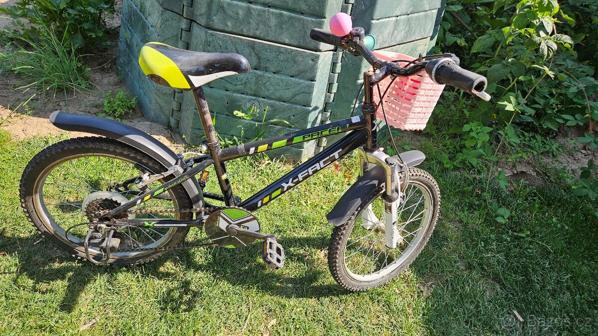 Dětské kolo s přehazovačkou