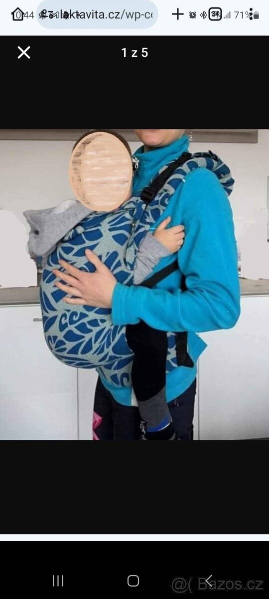 Šátkové nosítko Monilu od 10 měsíců