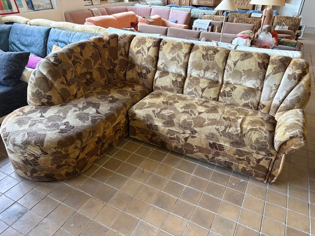 sedačka rohova strakatá rozkládací