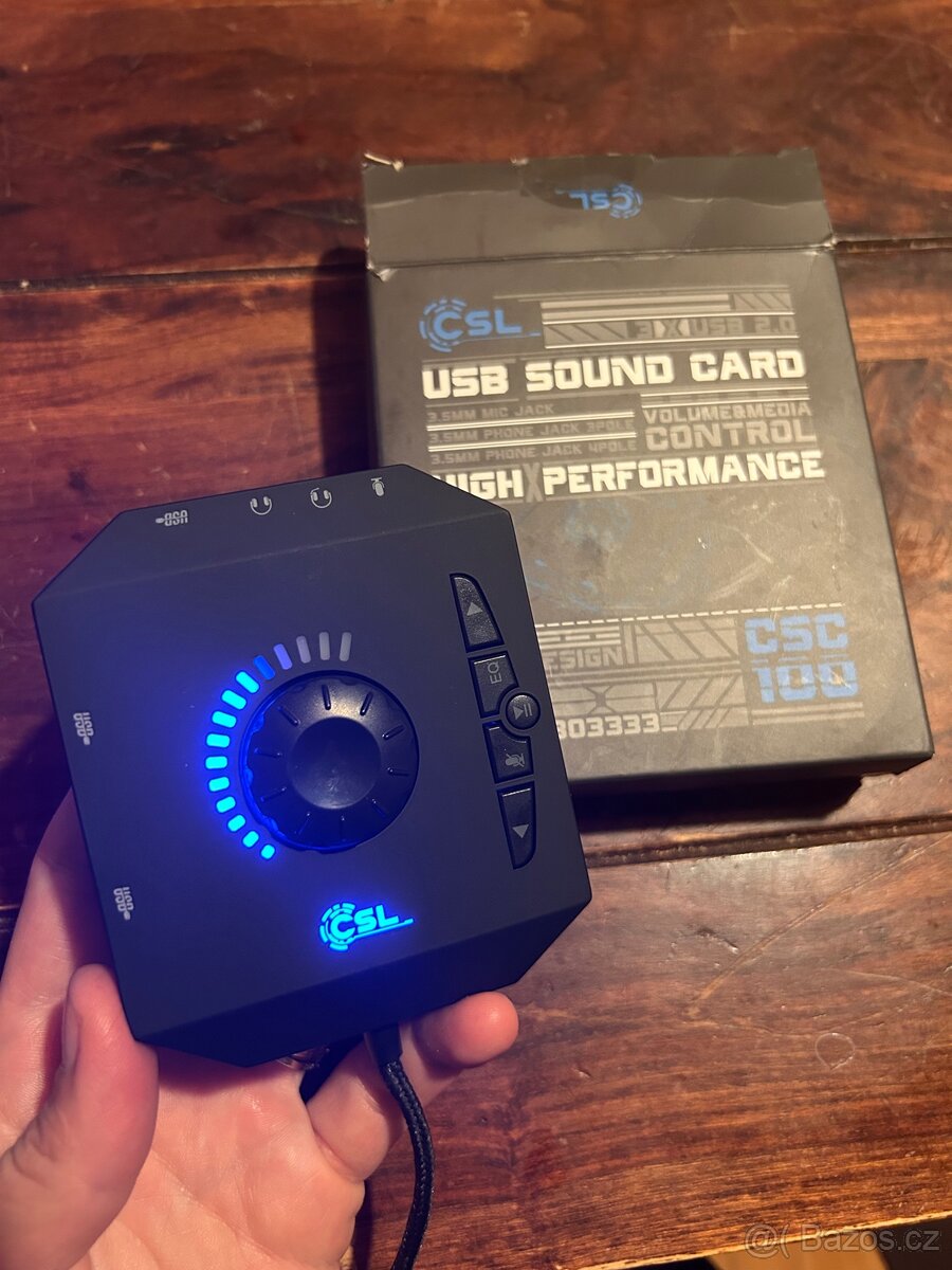 Zvuková karta CSL CSC 100 externí