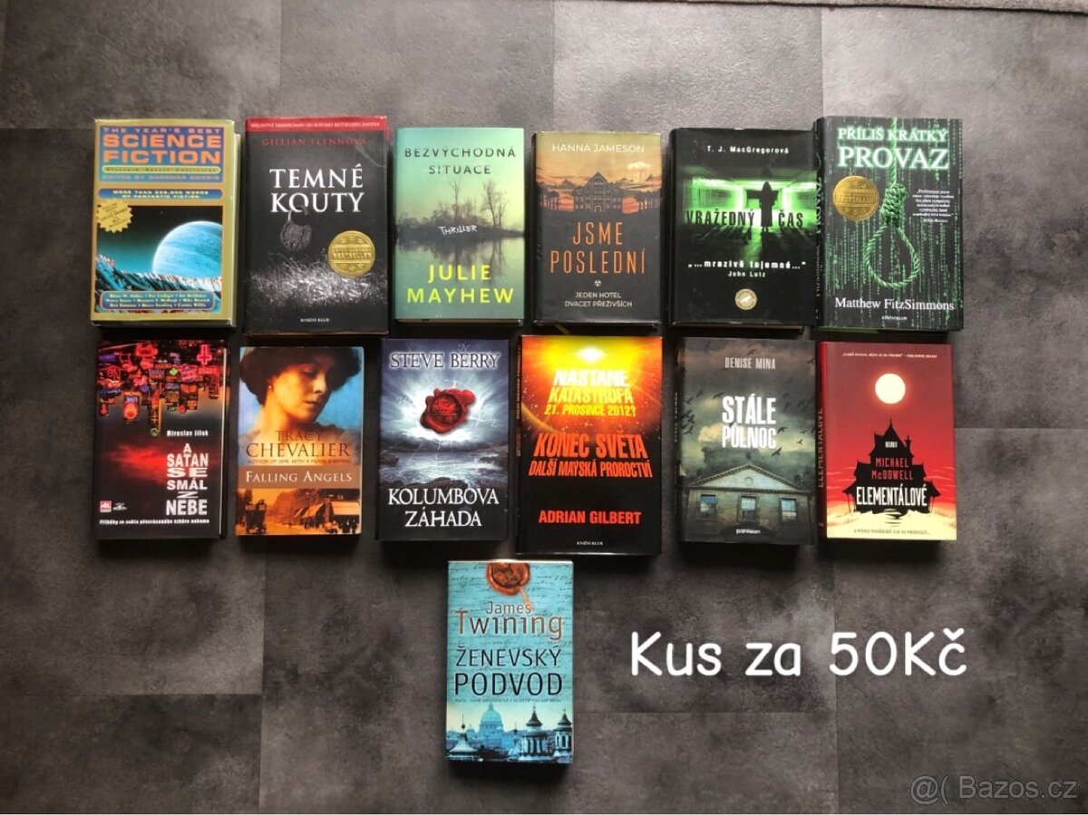 Různé druhy knih