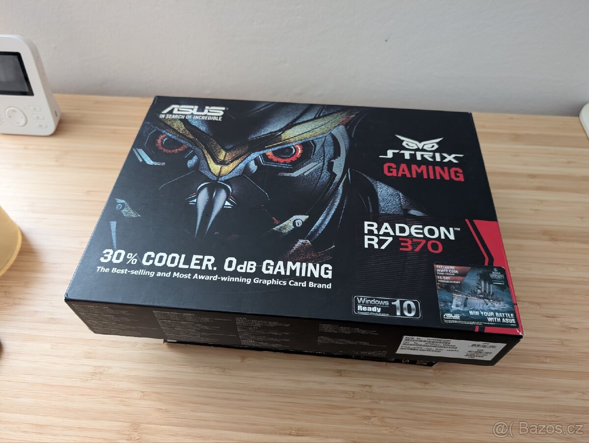 Grafická karta Radeon R7 370 (Asus Strix)