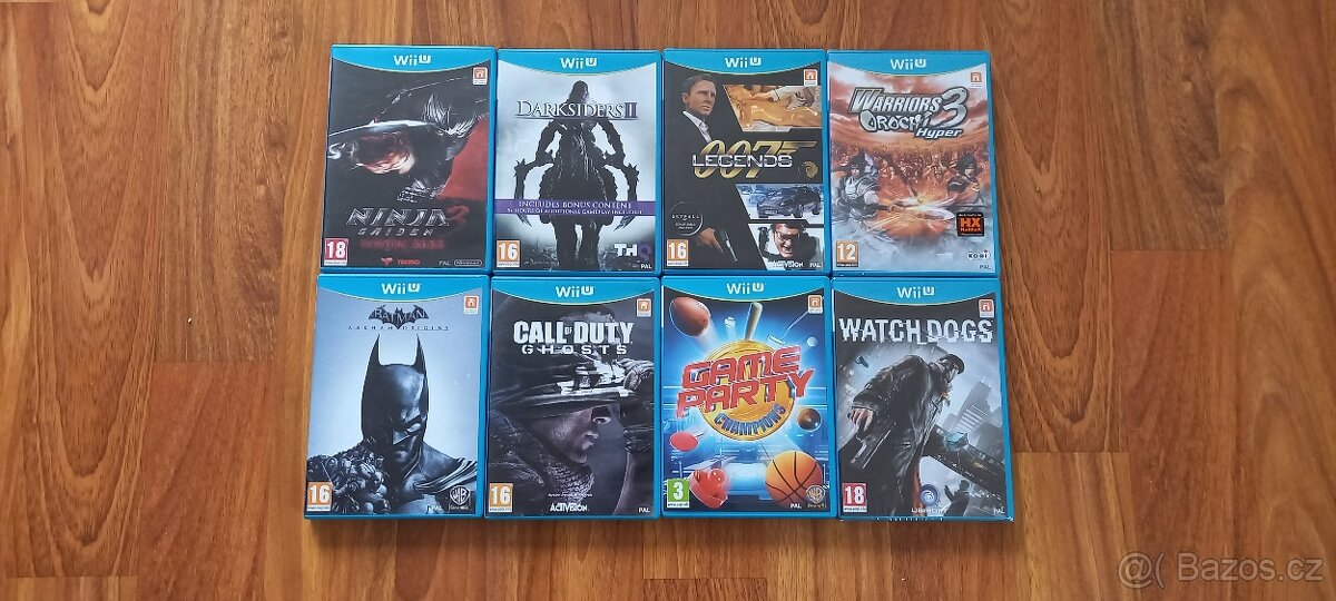 Prodám hry na Nintendo Wii U