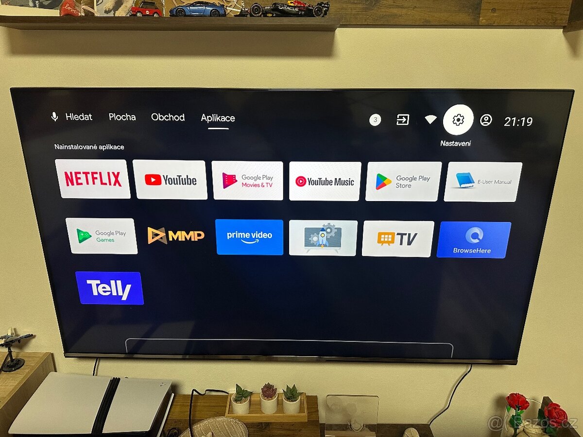 JVC 65” televize