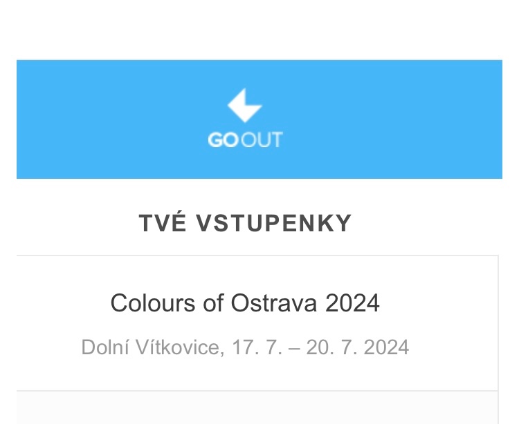 Vstupne Colours of Ostrava