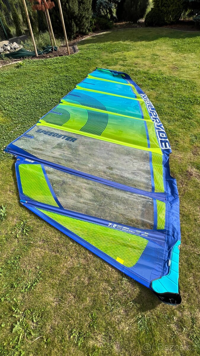 Windsurfing plachta 7,2