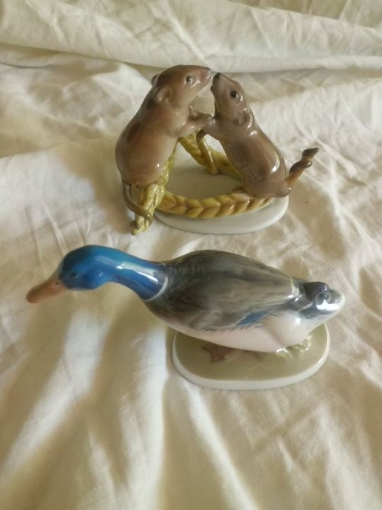 Starožitná Figurka ROSENTHAL - Kačer - Karl Himmelstoss