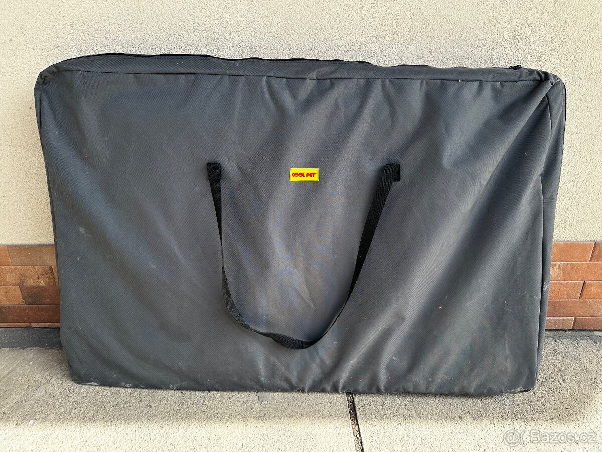 Skládací přenosný box, kenelka COOL PET Plus černá 5xl (122