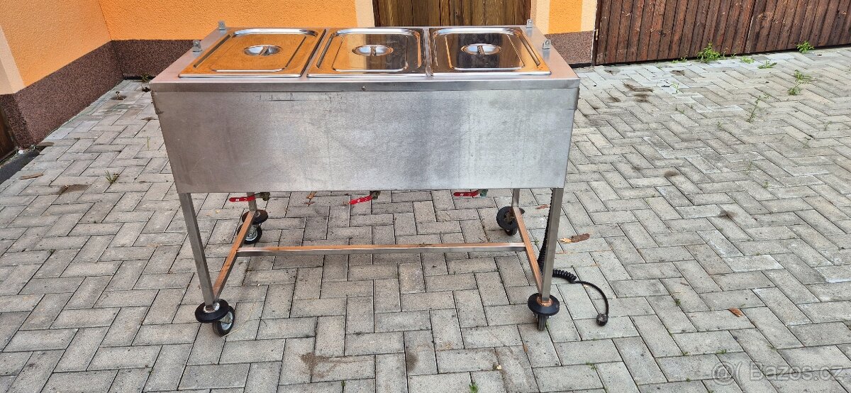 Ohřevná vana, vodní lázeň, gastro
