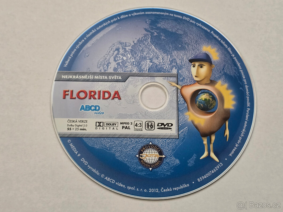 NEJKRÁSNĚJŠÍ MÍSTA SVĚTA (kolekce 5 DVD, CZ dabing)