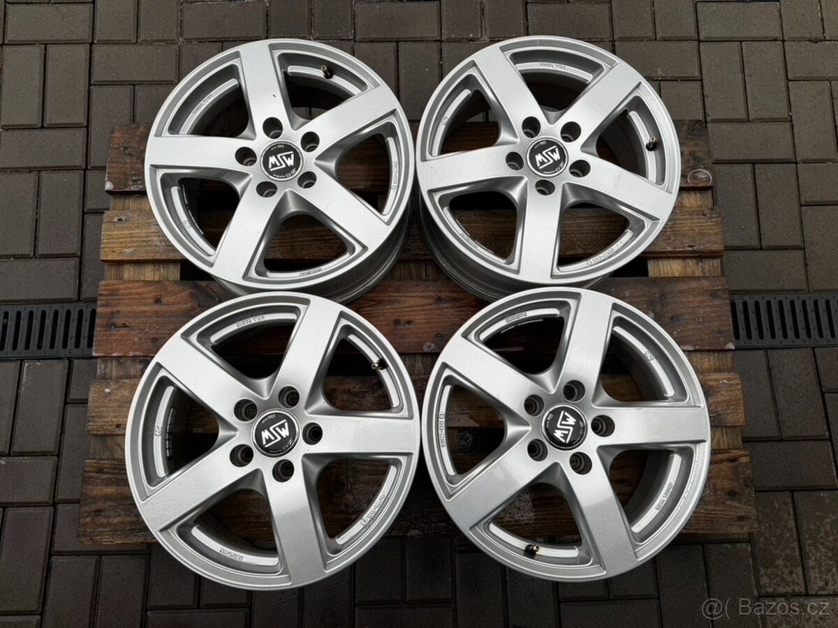 Alu kola, disky r16 5x112 MSW