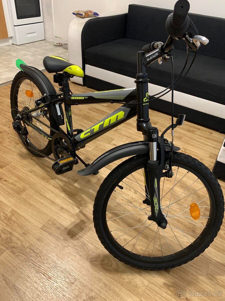 Dětské kolo CTM Scooby 3.0 pro děti od 115 do 130 cm