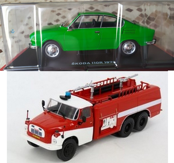 Škoda 1:24 za Tatra - Škoda Hasiči 1:43