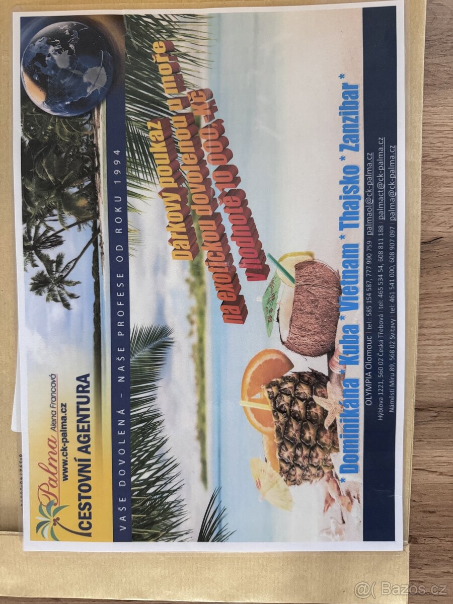 Poukaz na dovolenou