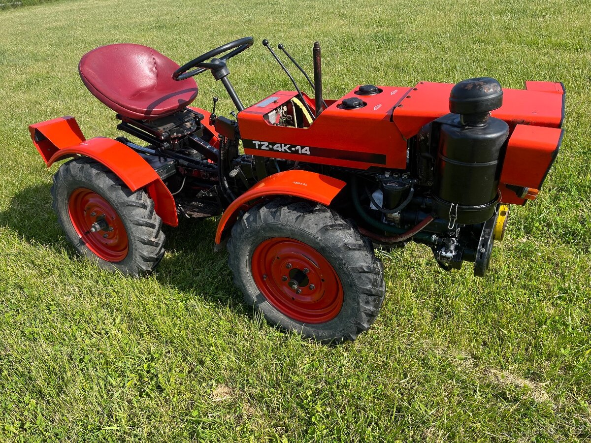 Tk14 malotraktor Prostějov 4x4