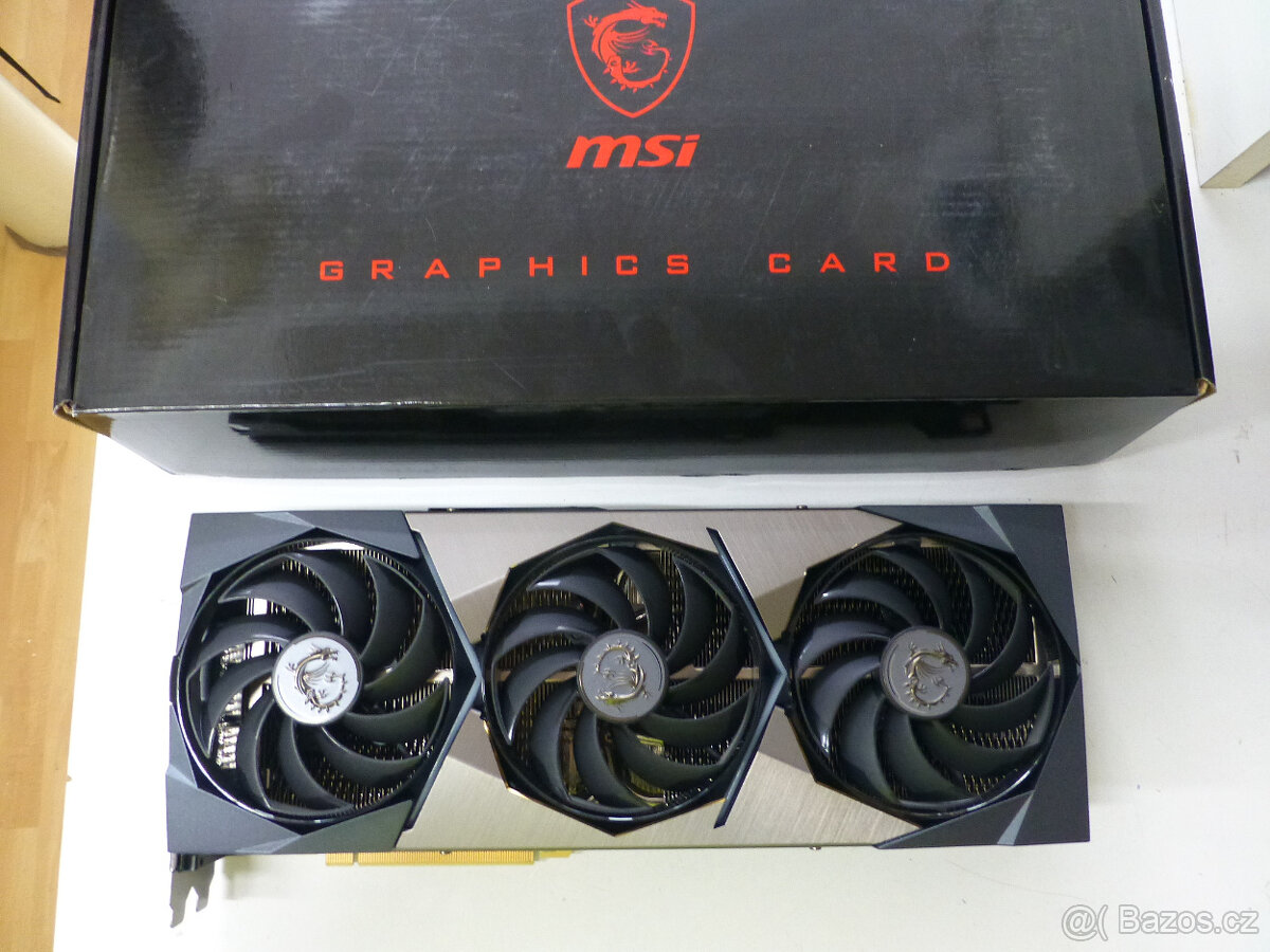 MSI GeForce RTX 3080 SUPRIM X 10G LHR, 10GB GDDR6X