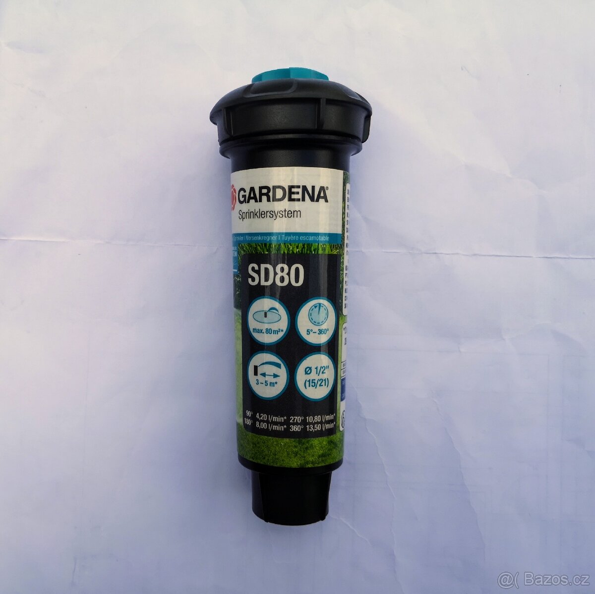 Výsuvný zadešťovač GARDENA SD 80 8243-20