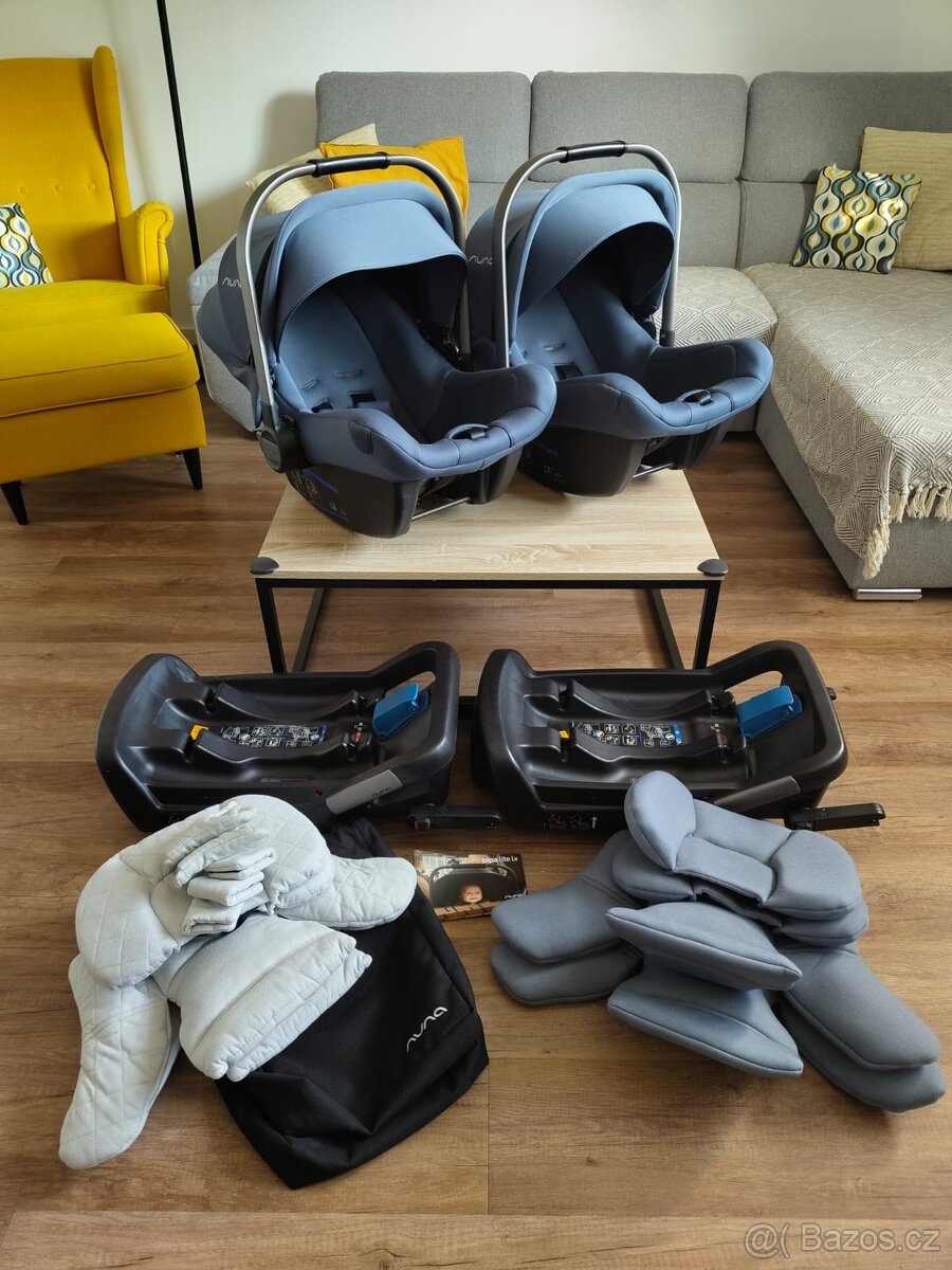 Nuna Pipa Lite LX Isofix - 0-13kg - 2ks