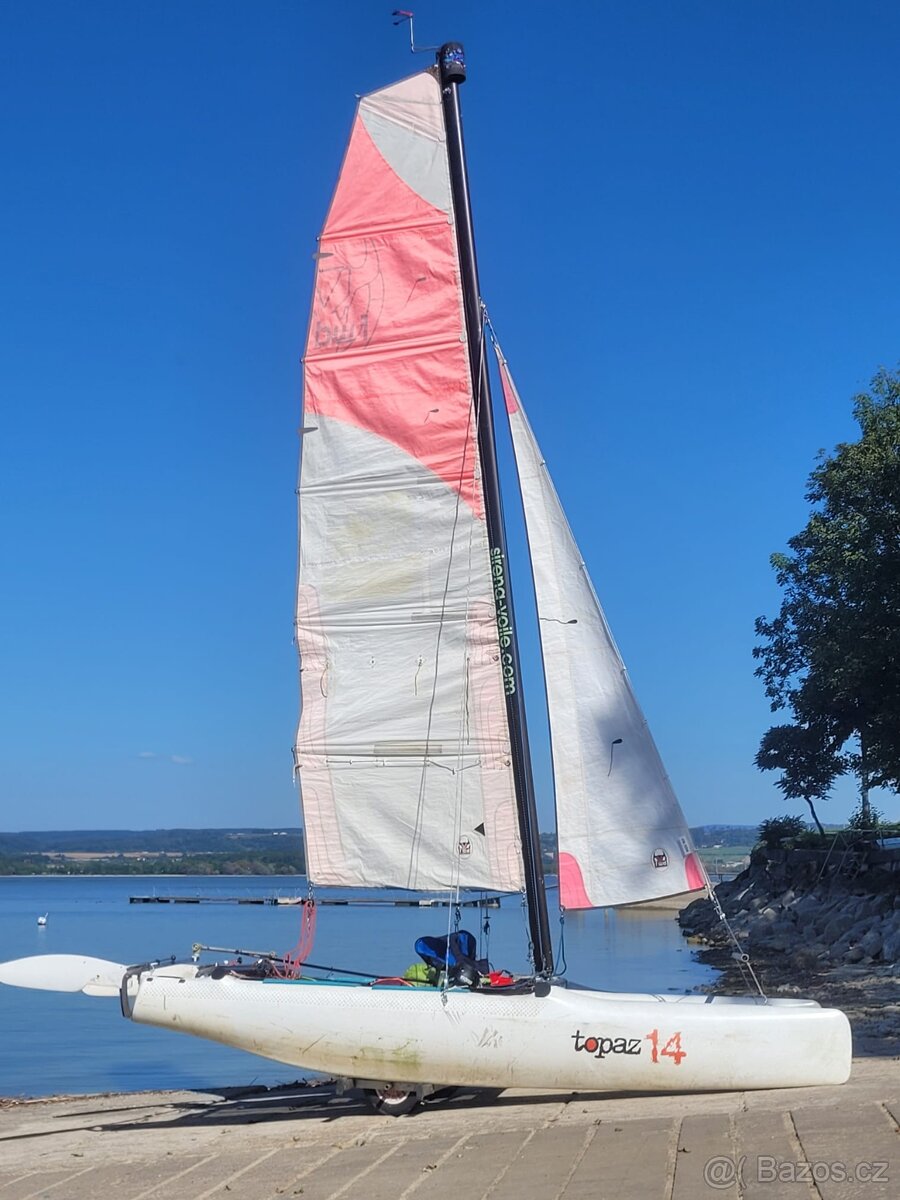 prodám katamarán topaz 14