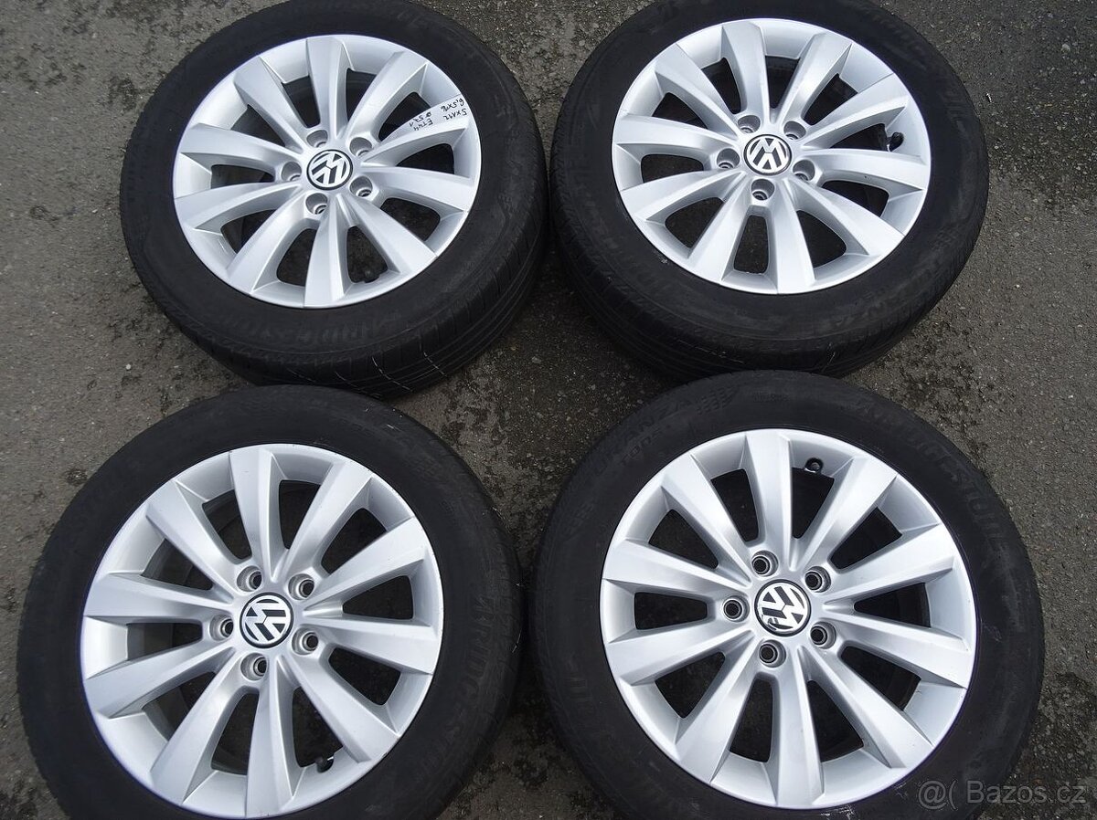 Alu disky origo Volkswagen, 16", 5x112,ET 44, letní sada