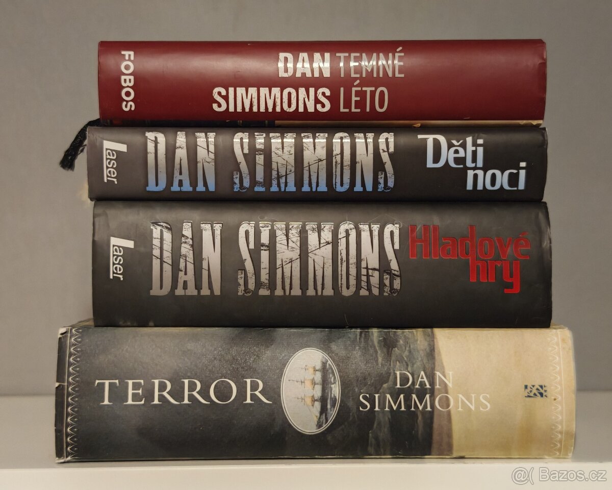 Knižní kolekce DAN SIMMONS - 4x