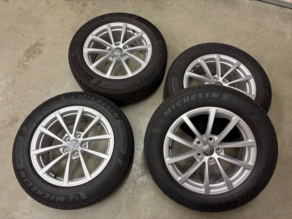 Zimní sada originál Audi 7,5x17 ET36 225/60R17