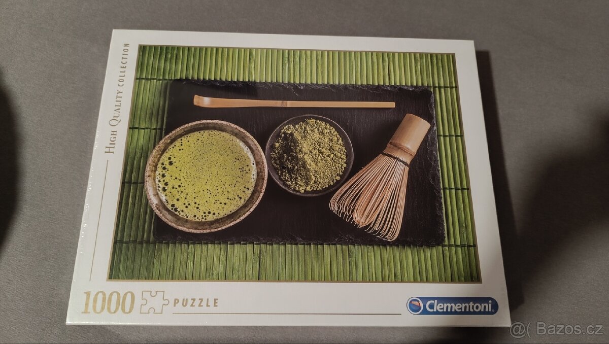 Clementoni Puzzle 1000 dílků - Matcha čaj