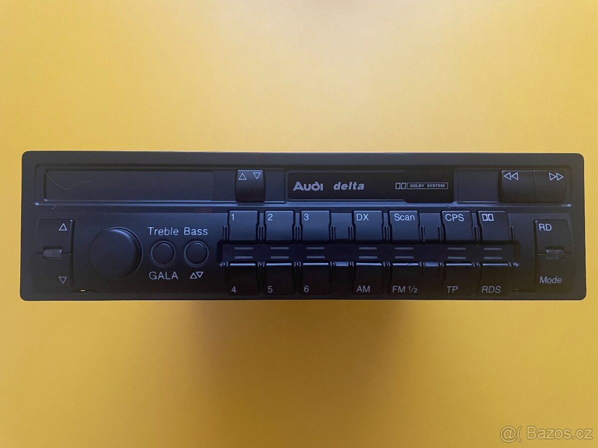 Audi Delta CC autorádio originál 80 100 A4 A6
