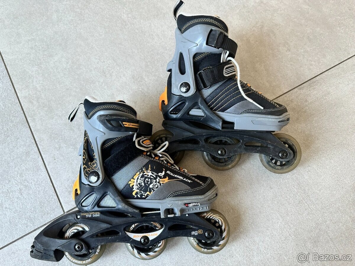 Dětské rostoucí in-line brusle Rollerblade