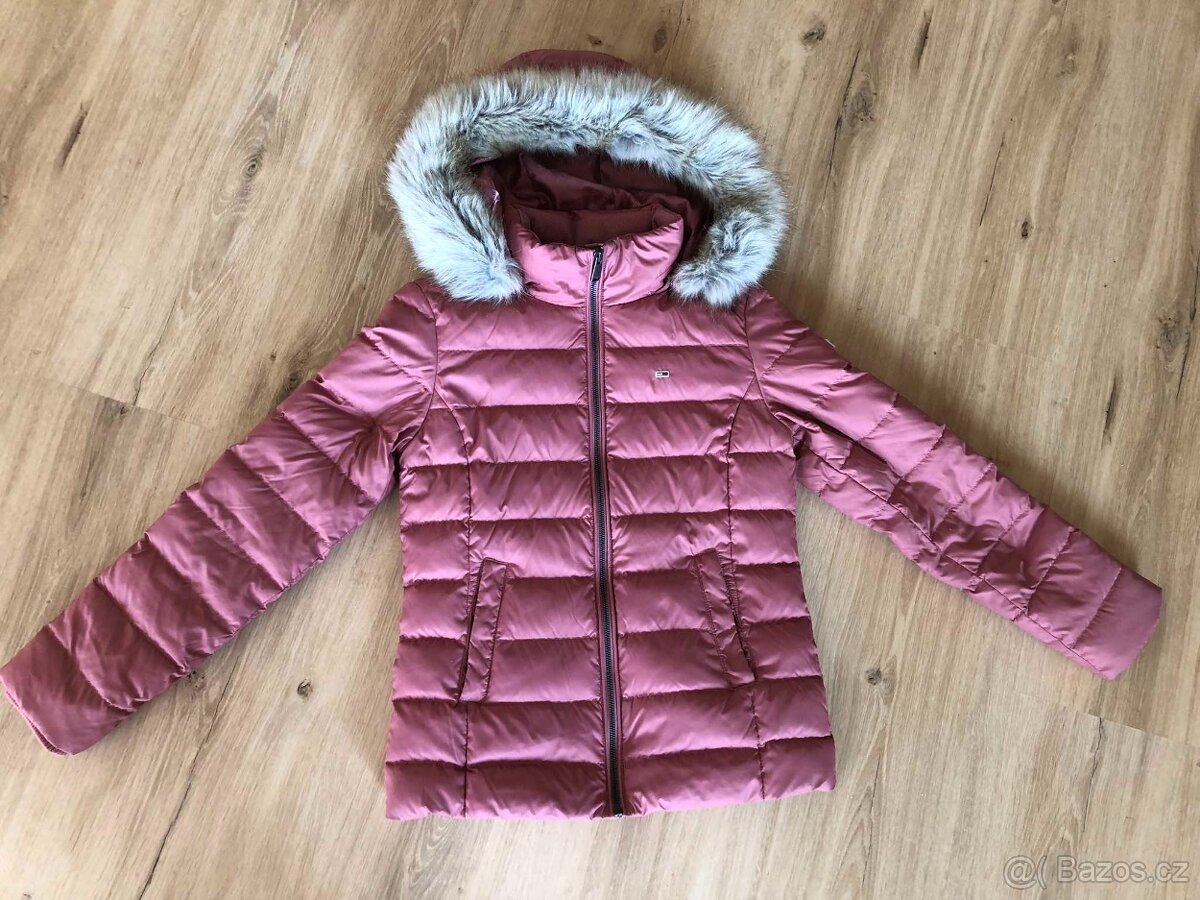 Bunda Tommy Hilfiger, péřová, original, NOVÁ vel.S