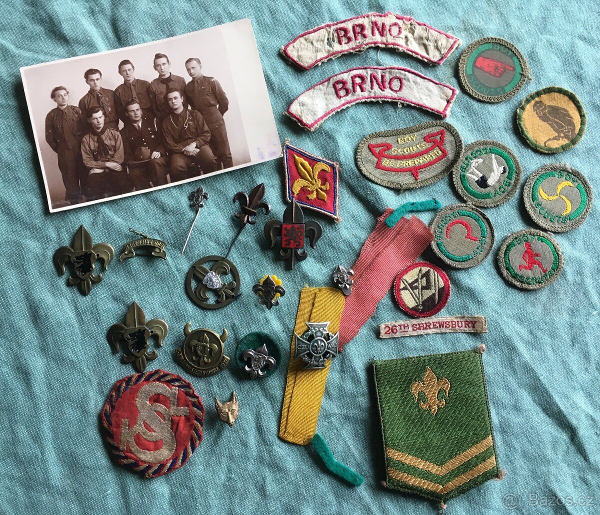 Skaut Junák odznaky nášivky